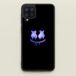 Dripping Features - White Helmet DJ  - Marshmello Phone Case for Galaxy A12