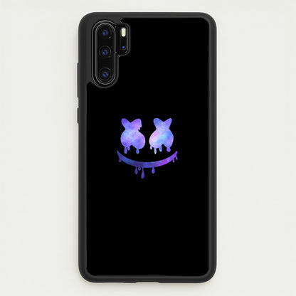 Dripping Features - White Helmet DJ  - Marshmello Phone Case for Huawei P30 Pro