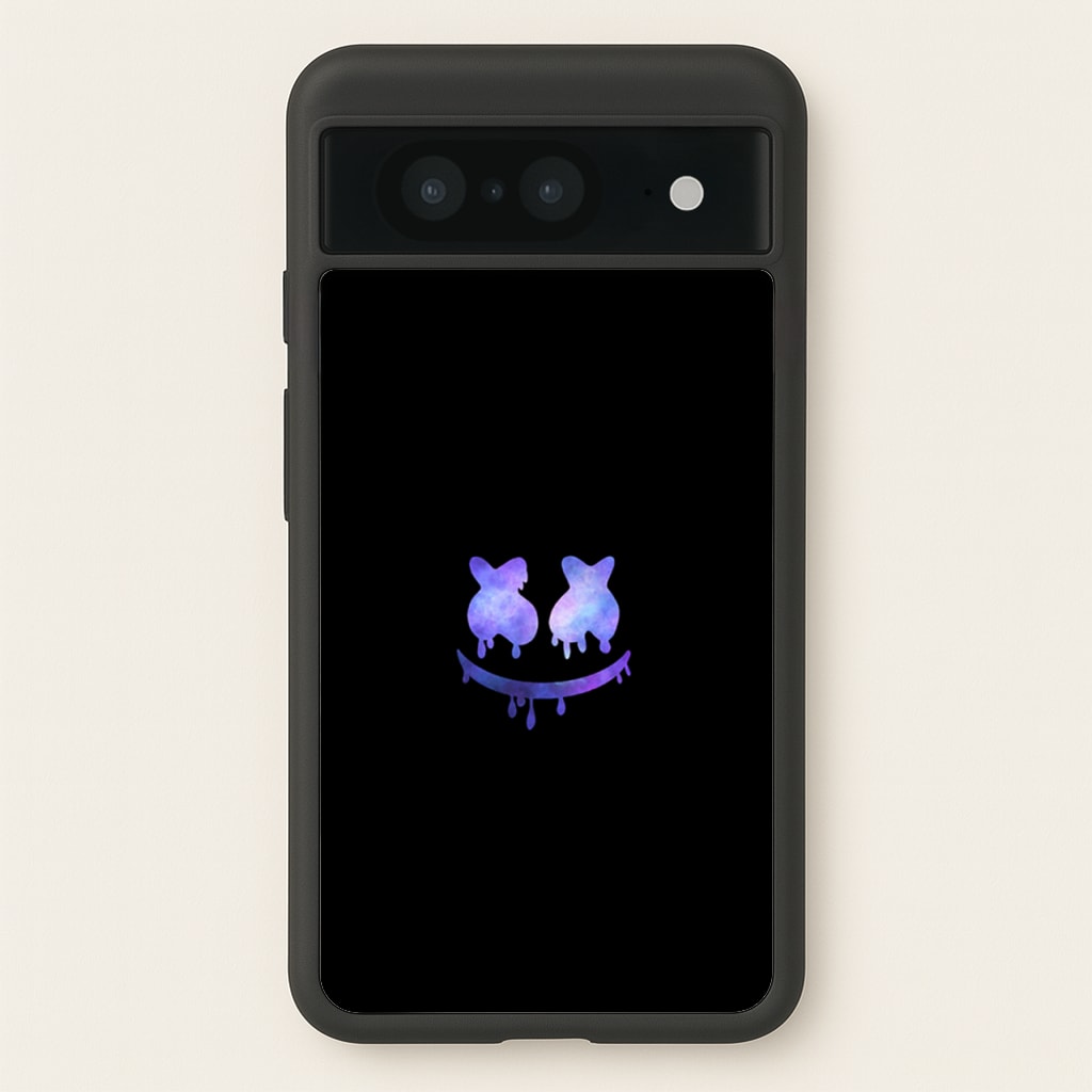 Dripping Features - White Helmet DJ  - Marshmello Phone Case for Google Pixel 8