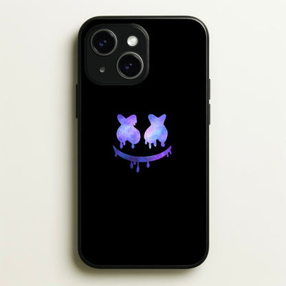 Dripping Features - White Helmet DJ  - Marshmello Phone Case for iPhone 14