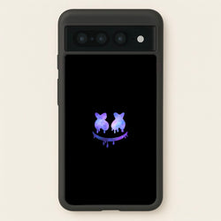 Dripping Features - White Helmet DJ  - Marshmello Phone Case for Google Pixel 7 Pro