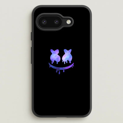 Dripping Features - White Helmet DJ  - Marshmello Phone Case for Google Pixel 9a
