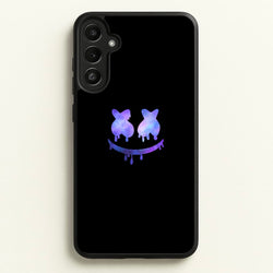 Dripping Features - White Helmet DJ  - Marshmello Phone Case for Galaxy A36