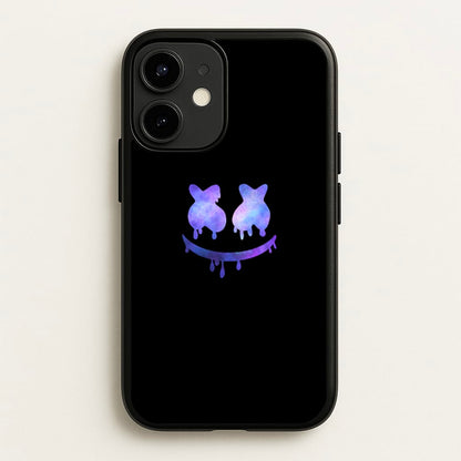 Dripping Features - White Helmet DJ  - Marshmello Phone Case for iPhone 12 Mini