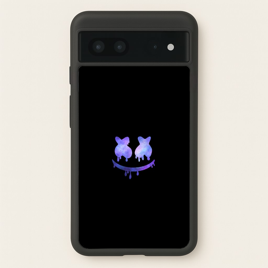 Dripping Features - White Helmet DJ  - Marshmello Phone Case for Google Pixel 7