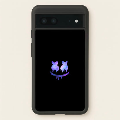 Dripping Features - White Helmet DJ  - Marshmello Phone Case for Google Pixel 7