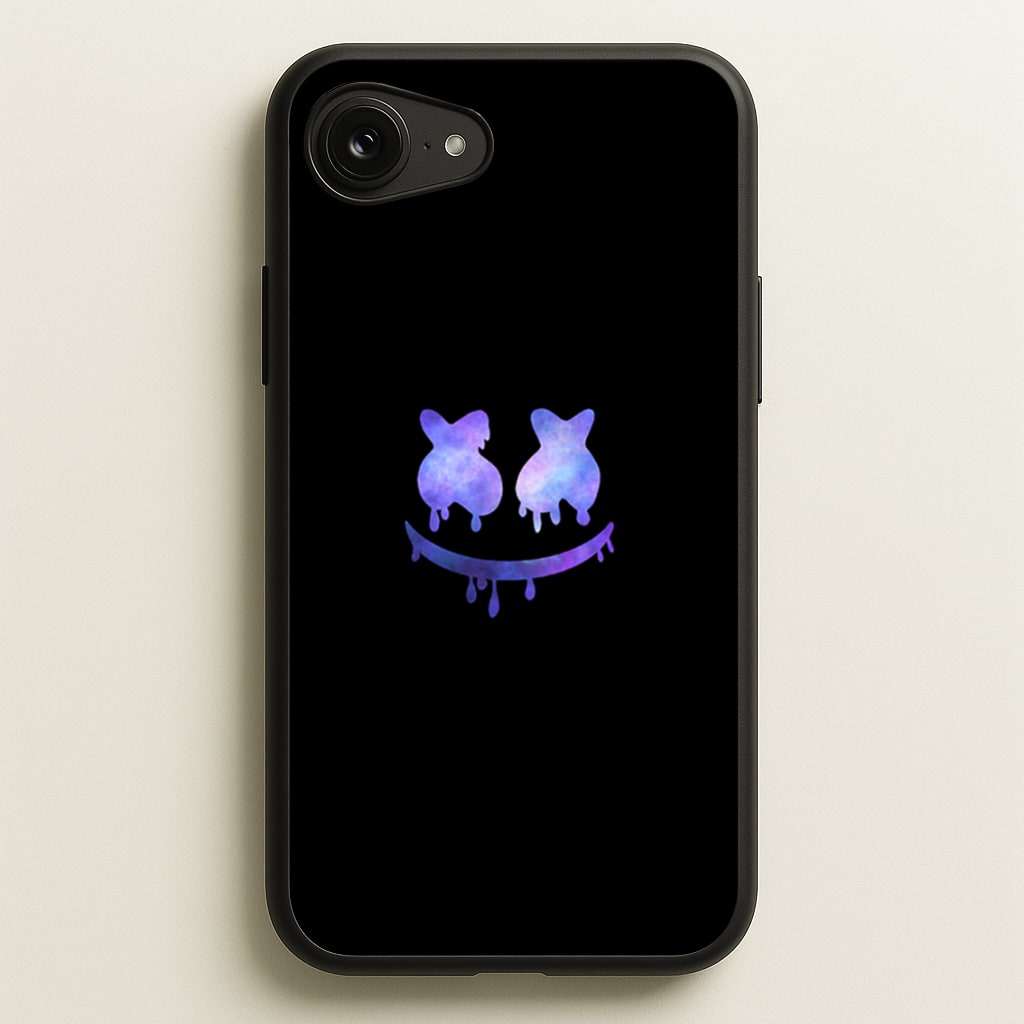 Dripping Features - White Helmet DJ  - Marshmello Phone Case for iPhone 16e