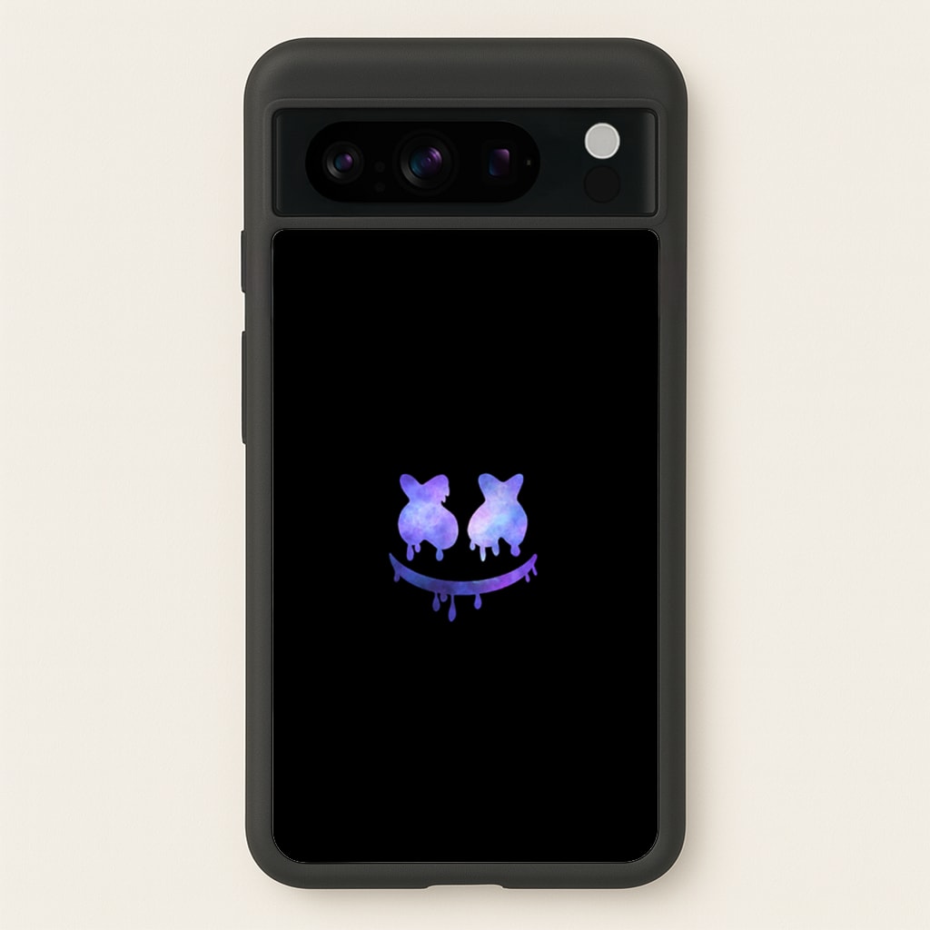 Dripping Features - White Helmet DJ  - Marshmello Phone Case for Google Pixel 8 Pro
