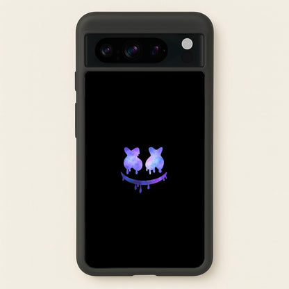 Dripping Features - White Helmet DJ  - Marshmello Phone Case for Google Pixel 8 Pro