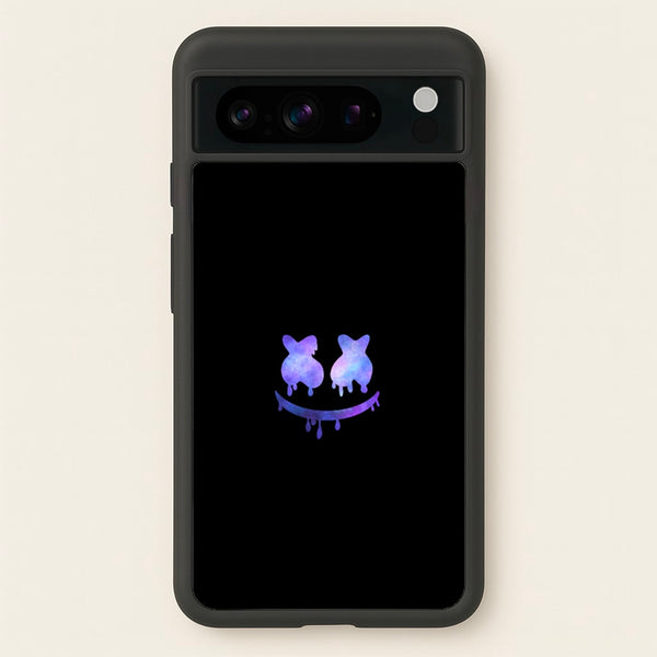 Dripping Features - White Helmet DJ  - Marshmello Phone Case for Google Pixel 8 Pro