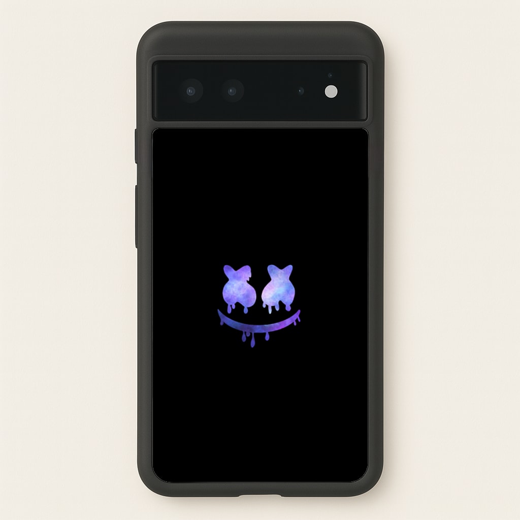 Dripping Features - White Helmet DJ  - Marshmello Phone Case for Google Pixel 6