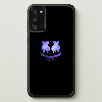 Dripping Features - White Helmet DJ  - Marshmello Phone Case for Galaxy Note 20