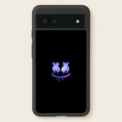 Dripping Features - White Helmet DJ  - Marshmello Phone Case for Google Pixel 6a