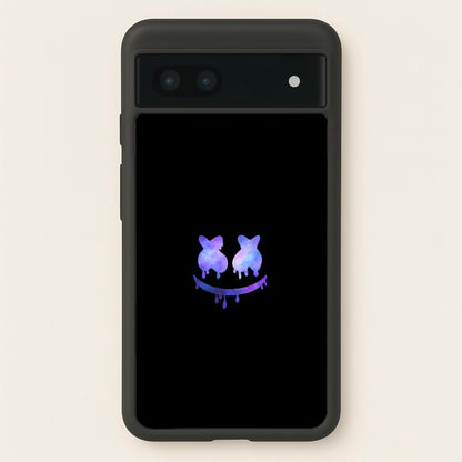 Dripping Features - White Helmet DJ  - Marshmello Phone Case for Google Pixel 6a