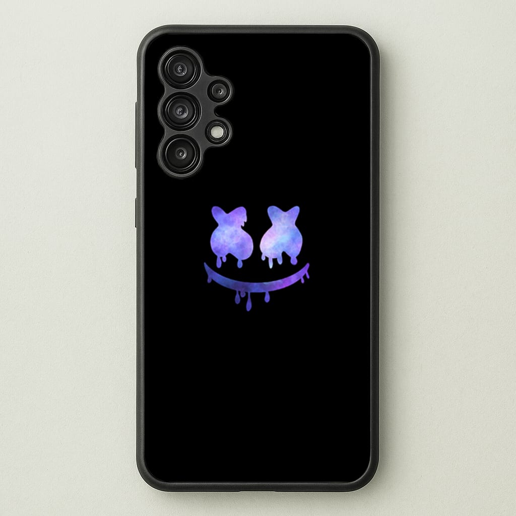 Dripping Features - White Helmet DJ  - Marshmello Phone Case for Galaxy A13