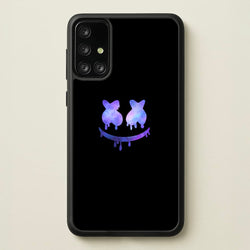 Dripping Features - White Helmet DJ  - Marshmello Phone Case for Galaxy A71
