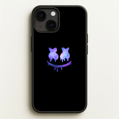 Dripping Features - White Helmet DJ  - Marshmello Phone Case for iPhone 13