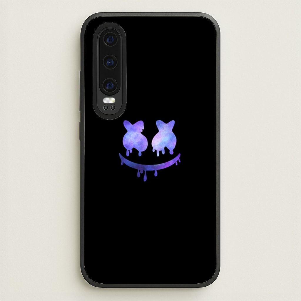 Dripping Features - White Helmet DJ  - Marshmello Phone Case for Huawei P30