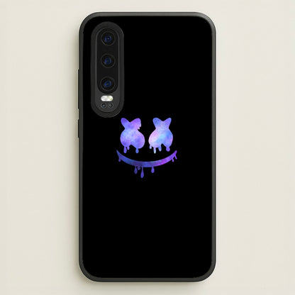 Dripping Features - White Helmet DJ  - Marshmello Phone Case for Huawei P30