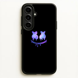 Dripping Features - White Helmet DJ  - Marshmello Phone Case for Galaxy A56