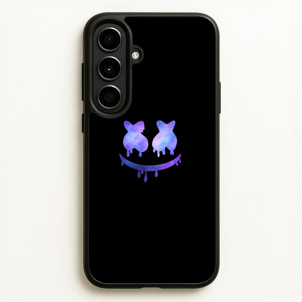 Dripping Features - White Helmet DJ  - Marshmello Phone Case for Galaxy A56