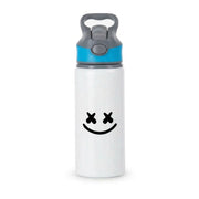 Blue White Helmet DJ Active Water Bottle 2