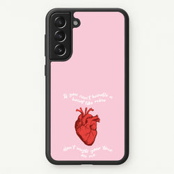 Don't Waste Your Time On Me  - Melanie Martinez Phone Case for Galaxy S21