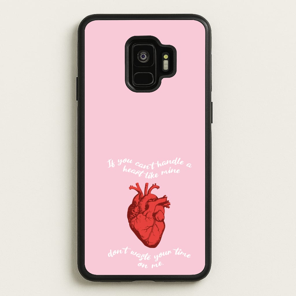 Don't Waste Your Time On Me  - Melanie Martinez Phone Case for Galaxy S9