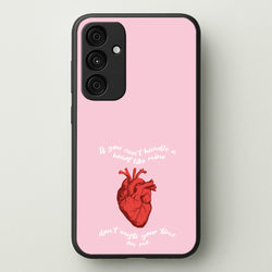 Don't Waste Your Time On Me  - Melanie Martinez Phone Case for Galaxy A35
