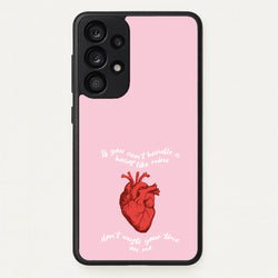Don't Waste Your Time On Me  - Melanie Martinez Phone Case for Galaxy A53