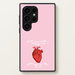 Don't Waste Your Time On Me  - Melanie Martinez Phone Case for Galaxy S24 Ultra