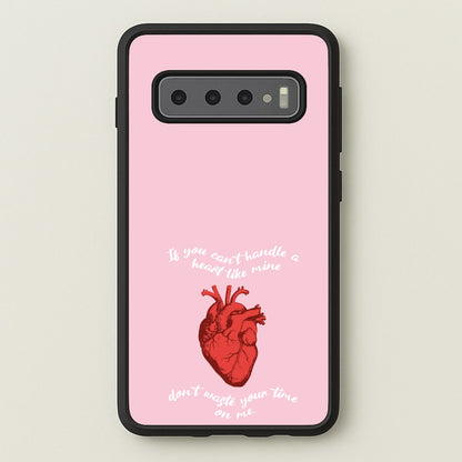 Don't Waste Your Time On Me  - Melanie Martinez Phone Case for Galaxy S10