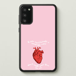 Don't Waste Your Time On Me  - Melanie Martinez Phone Case for Galaxy S20