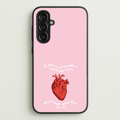 Don't Waste Your Time On Me  - Melanie Martinez Phone Case for Galaxy A16