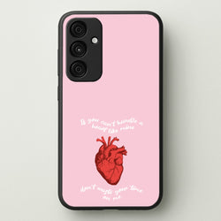 Don't Waste Your Time On Me  - Melanie Martinez Phone Case for Galaxy A15
