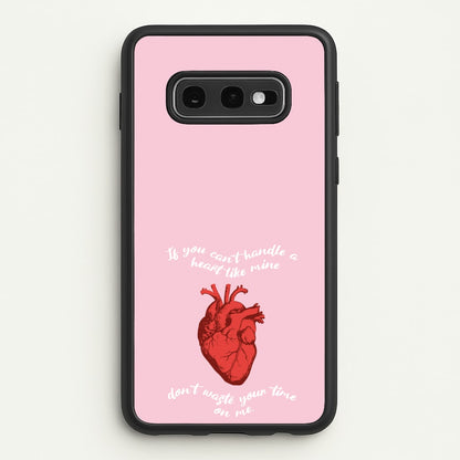 Don't Waste Your Time On Me  - Melanie Martinez Phone Case for Galaxy S10e