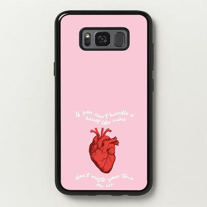Don't Waste Your Time On Me  - Melanie Martinez Phone Case for Galaxy S8