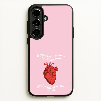 Don't Waste Your Time On Me  - Melanie Martinez Phone Case for Galaxy A56