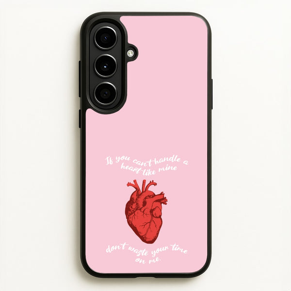Don't Waste Your Time On Me  - Melanie Martinez Phone Case for Galaxy A56