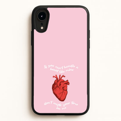 Don't Waste Your Time On Me  - Melanie Martinez Phone Case for iPhone XR