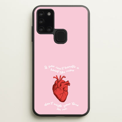 Don't Waste Your Time On Me  - Melanie Martinez Phone Case for Galaxy A21s