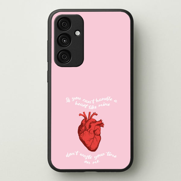 Don't Waste Your Time On Me  - Melanie Martinez Phone Case for Galaxy A55