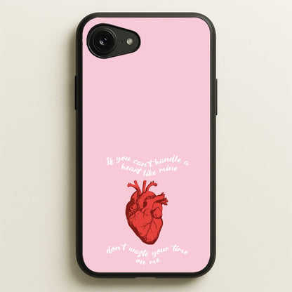 Don't Waste Your Time On Me  - Melanie Martinez Phone Case for iPhone 16e