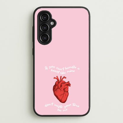 Don't Waste Your Time On Me  - Melanie Martinez Phone Case for Galaxy A14