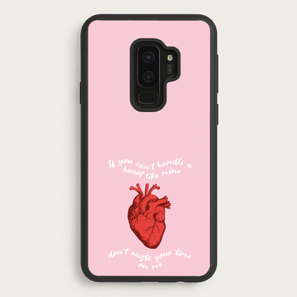 Don't Waste Your Time On Me  - Melanie Martinez Phone Case for Galaxy S9 Plus