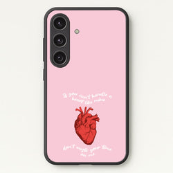 Don't Waste Your Time On Me  - Melanie Martinez Phone Case for Galaxy S25