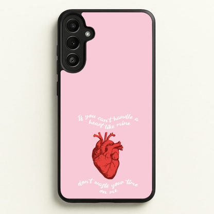 Don't Waste Your Time On Me  - Melanie Martinez Phone Case for Galaxy A34