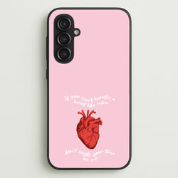 Don't Waste Your Time On Me  - Melanie Martinez Phone Case for Galaxy S23FE