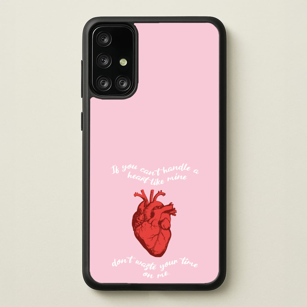 Don't Waste Your Time On Me  - Melanie Martinez Phone Case for Galaxy A71