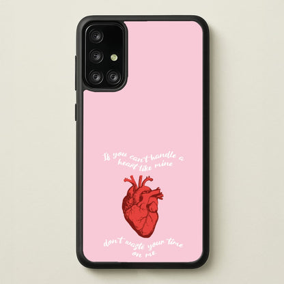 Don't Waste Your Time On Me  - Melanie Martinez Phone Case for Galaxy A71